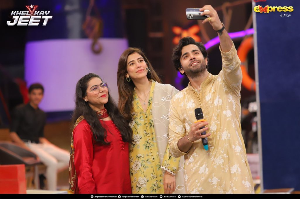 Syra Yousaf And Sheheryar Munawar's Alluring Clicks From Khel Kay Jeet