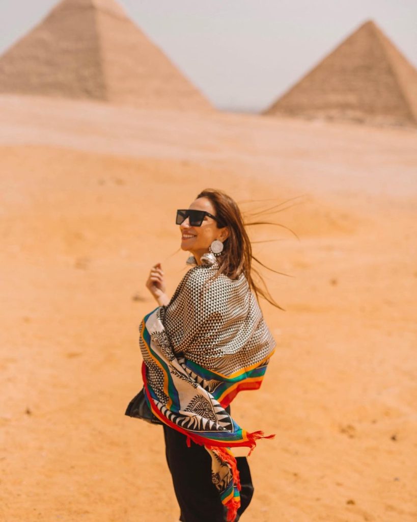 Anoushey Ashraf's Pictures from Her Trip to Egypt