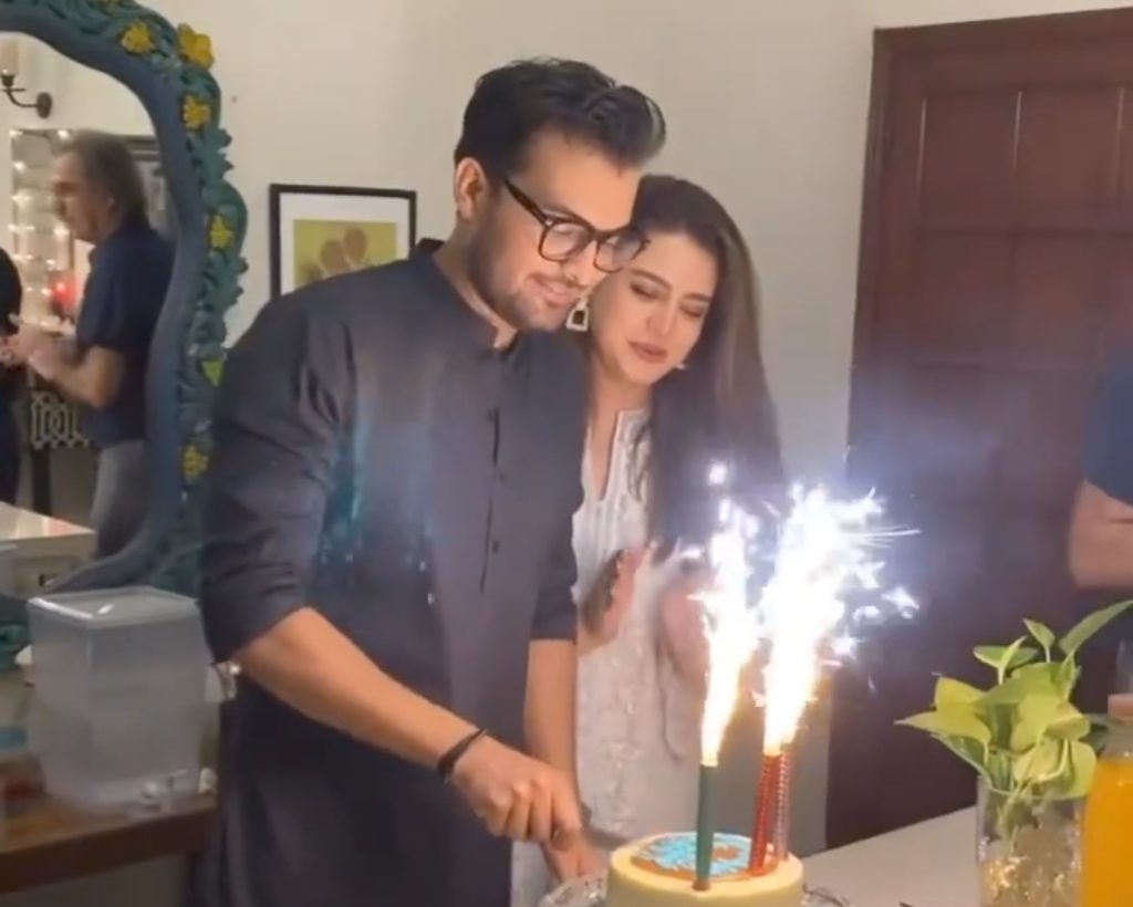 Zara Noor Abbas Celebrates Husband Asad Siddiqui's Birthday