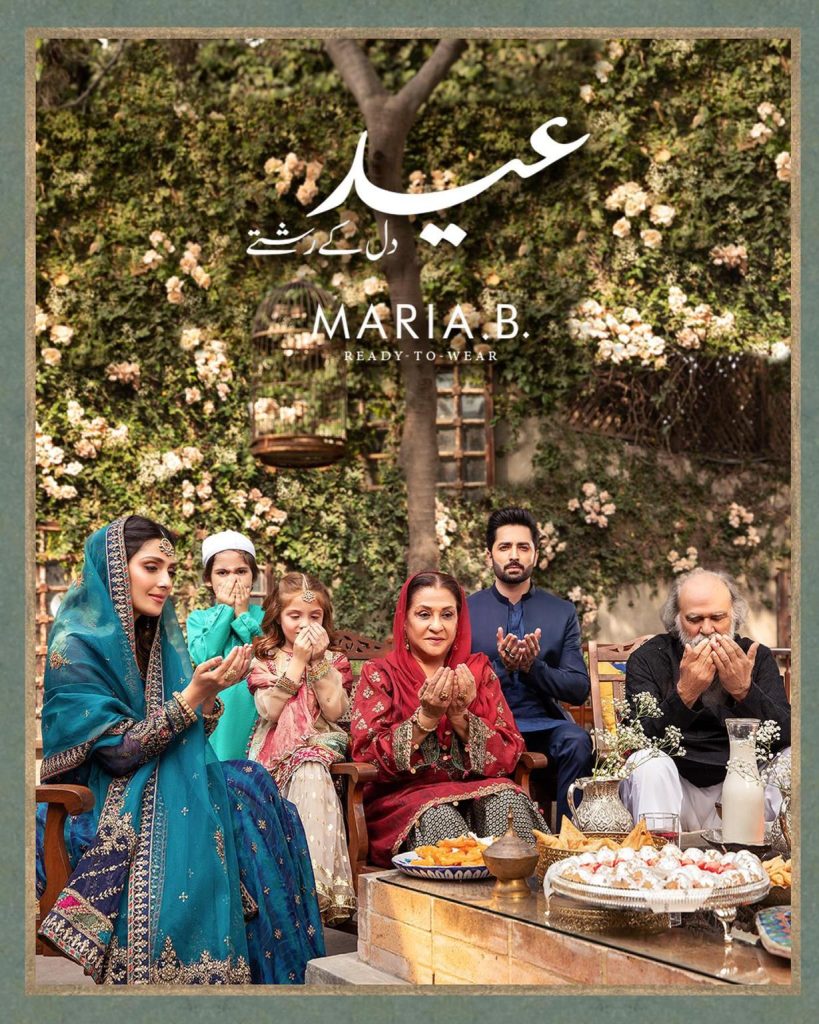 Ayeza & Danish, Samina Ahmed & Manzar Sehbai Featured in Eid Collection