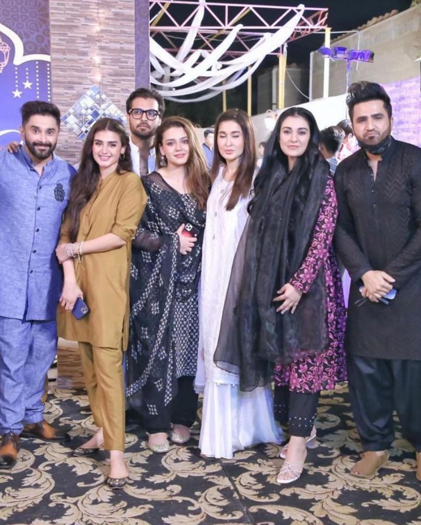 Pakistani Celebrities Spotted At Sehri Hosted By Jerjees Seja