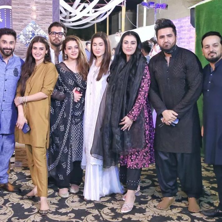 Pakistani Celebrities Spotted At Sehri Hosted By Jerjees Seja