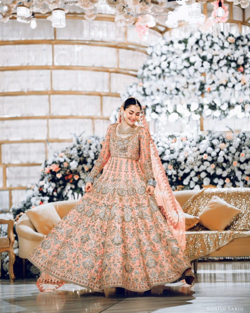 Details Of Hania Aamir's Beautiful Bridal Dress From Mere Humsafar