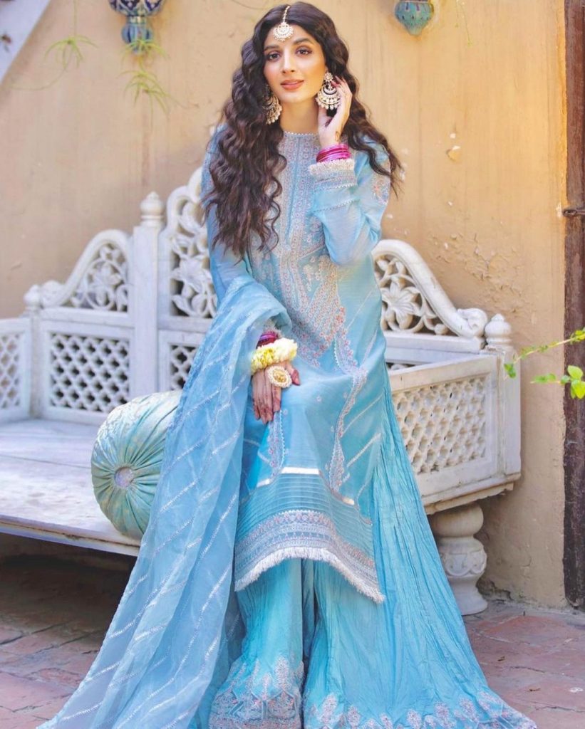 Mawra Hocane's Pretty Photoshoot for Zysha Online Eid Collection