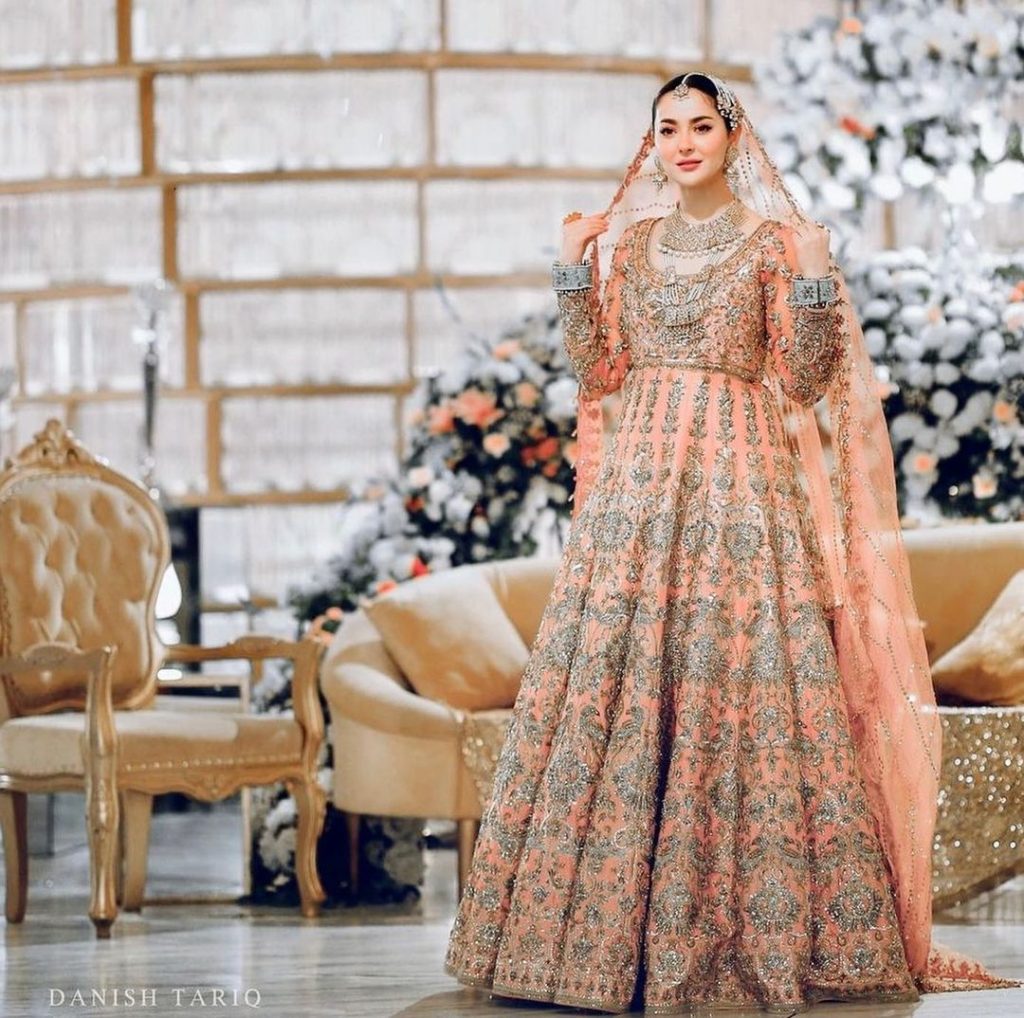 Details Of Hania Aamir's Beautiful Bridal Dress From Mere Humsafar