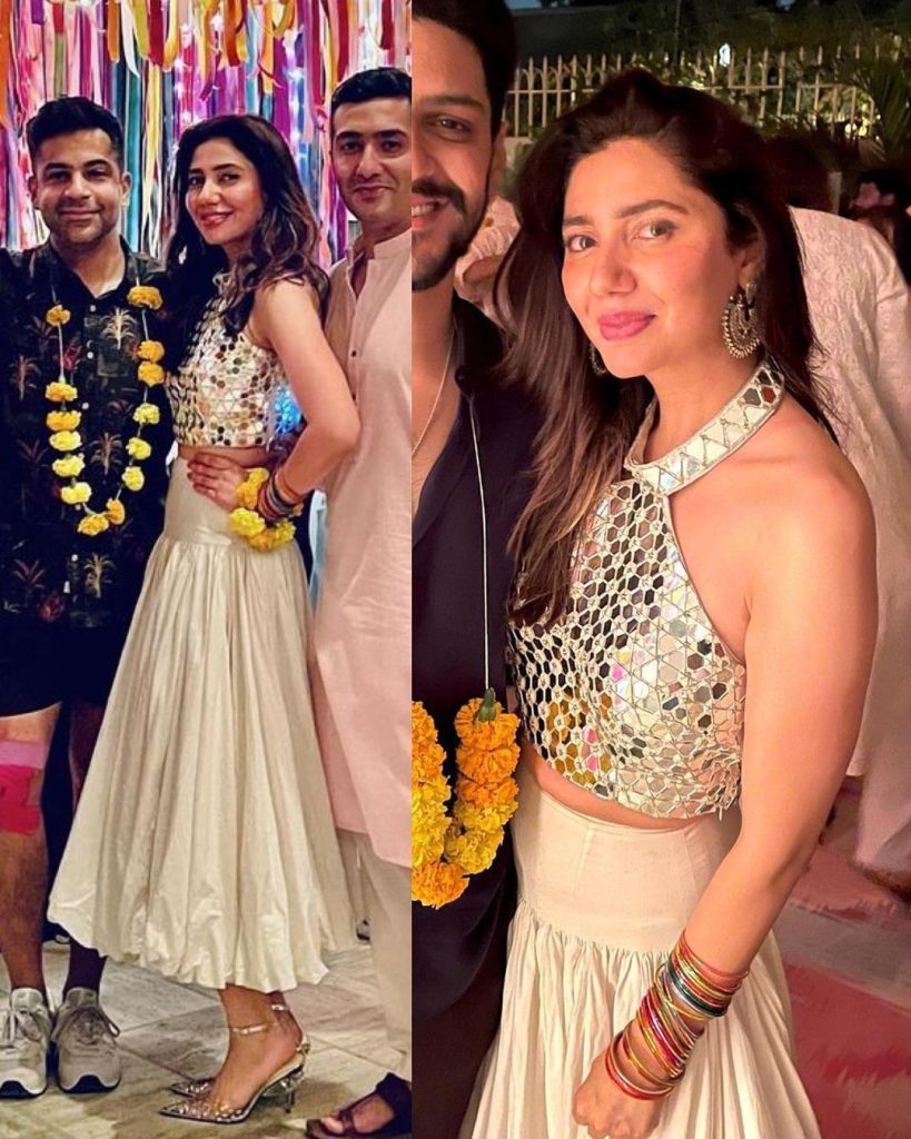 Details Of Mahira Khan's Dress Worn on Brother's Engagement