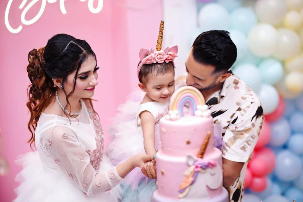 Hassan Ali Daughter Helena's First Birthday