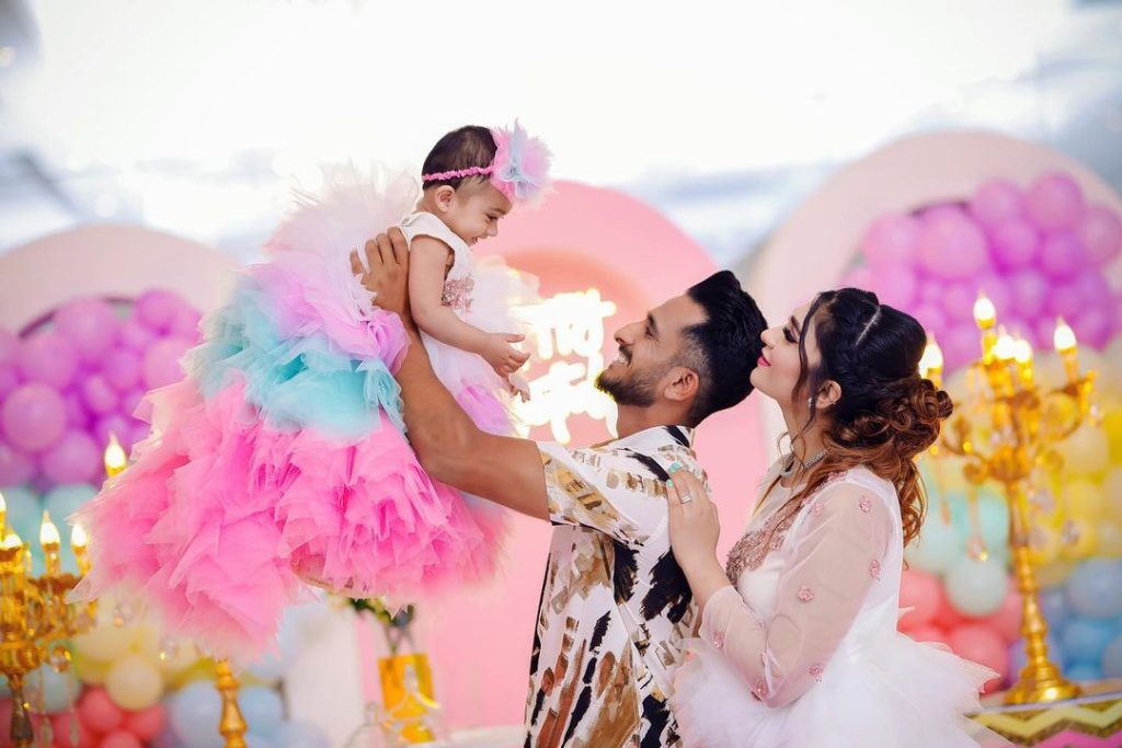 Hassan Ali Daughter Helena's First Birthday