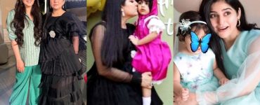 Sanam Baloch Latest Beautiful Pictures With Daughter Amaya