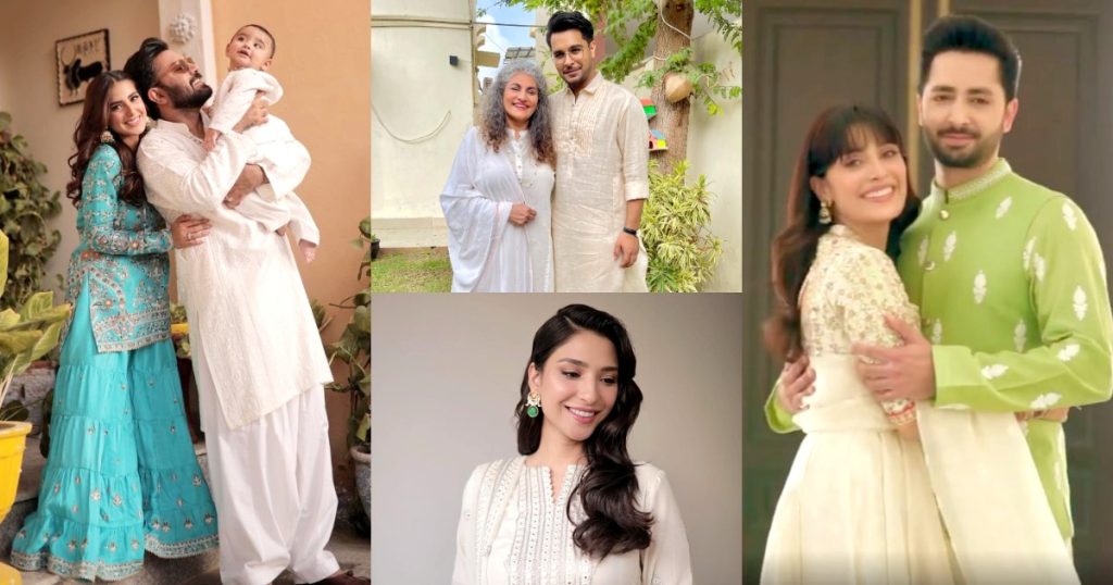 Pakistani Celebrities Celebrating Eid-ul-Fitr'22 - Day 1