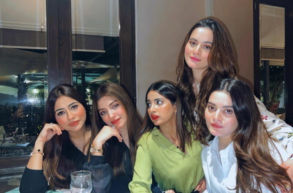 Aiman And Minal Get Together With Friends Last Night