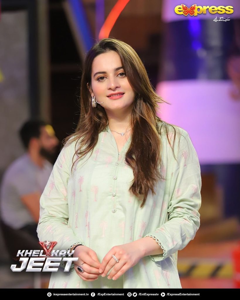 Aiman Khan And Muneeb Butt's Alluring Pictures From "Khel Kay Jeet"