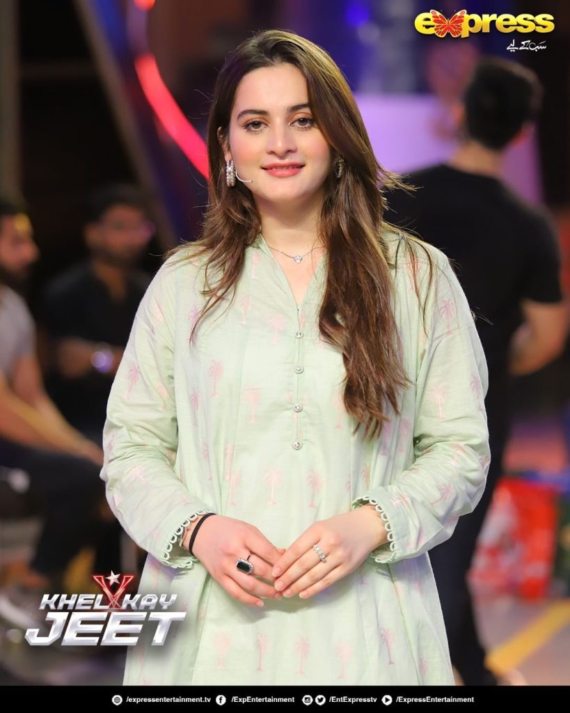 Aiman Khan And Muneeb Butt's Alluring Pictures From "Khel Kay Jeet"