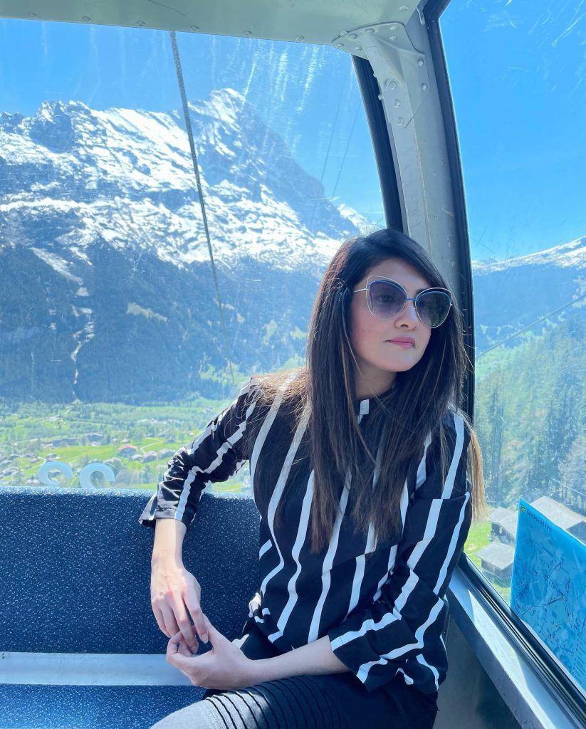 Actress Alizeh Tahir’s Latest Mesmerizing Clicks From Switzerland