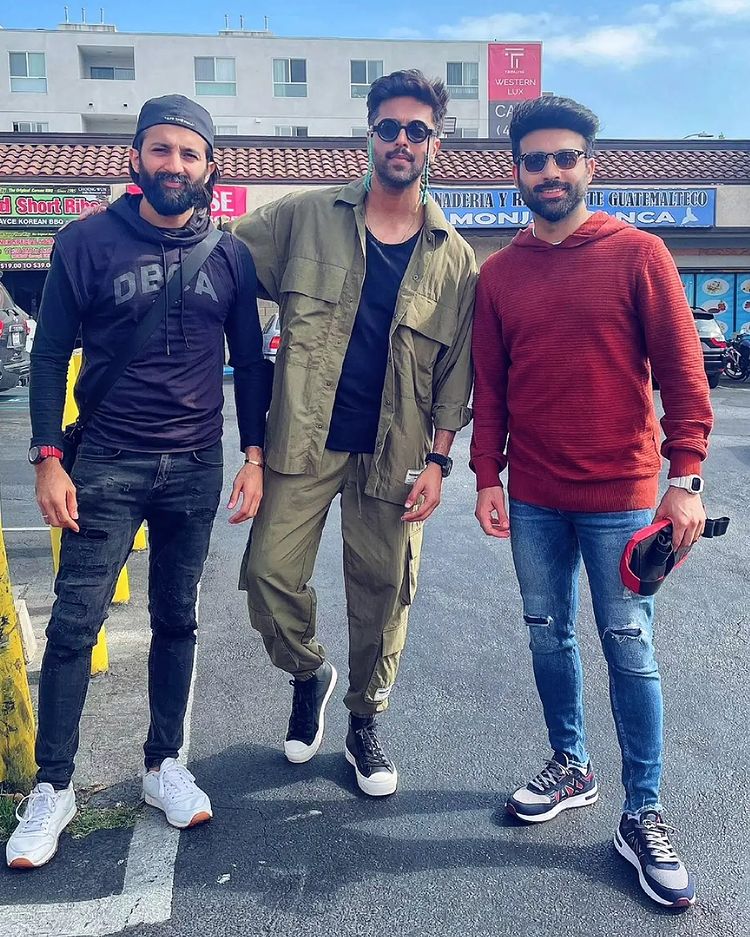 Fahad Mustafa And Family Vacationing In Los Angeles