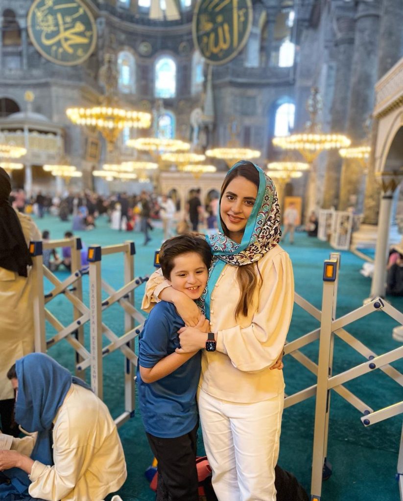 Fatima Effendi And Kanwar Arsalan’s Visit To Hagia Sophia Mosque