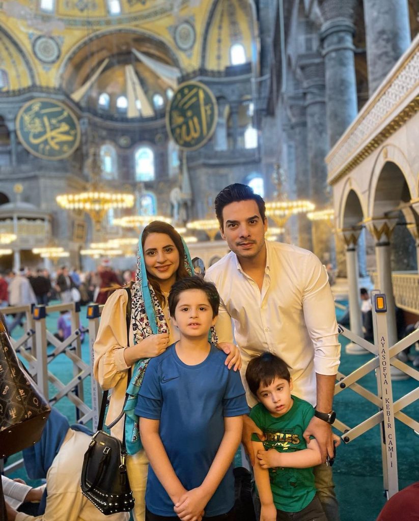 Fatima Effendi And Kanwar Arsalan’s Visit To Hagia Sophia Mosque