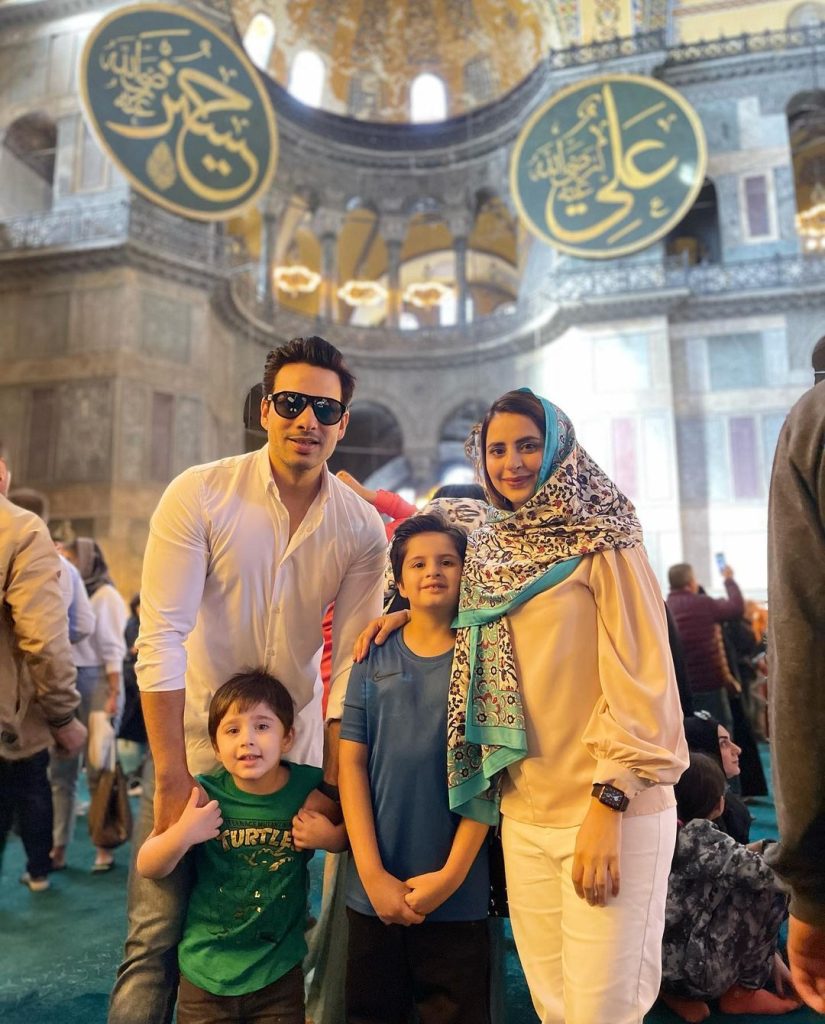 Fatima Effendi And Kanwar Arsalan’s Visit To Hagia Sophia Mosque