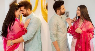 Sarah Khan And Falak Shabir's Alluring Eid Clicks