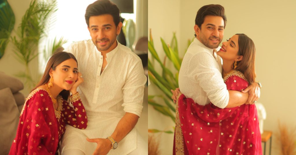 Saboor Ali And Ali Ansari’s Enchanting Eid Pictures