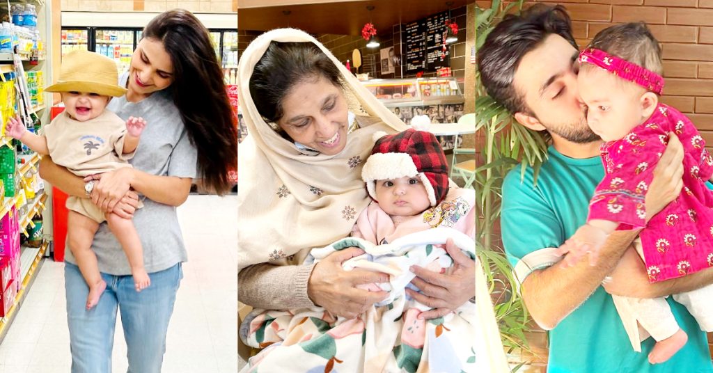 Sadia Ghafar's Latest Adorable Family Clicks