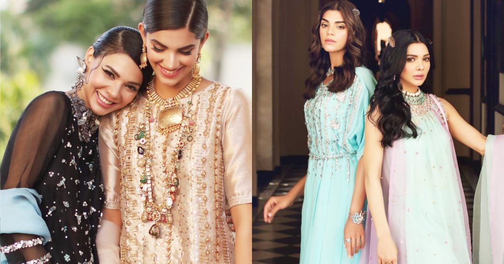 Asma Aslam Latest Summer Collection'22 Featuring Sanam Saeed And Sara Loren