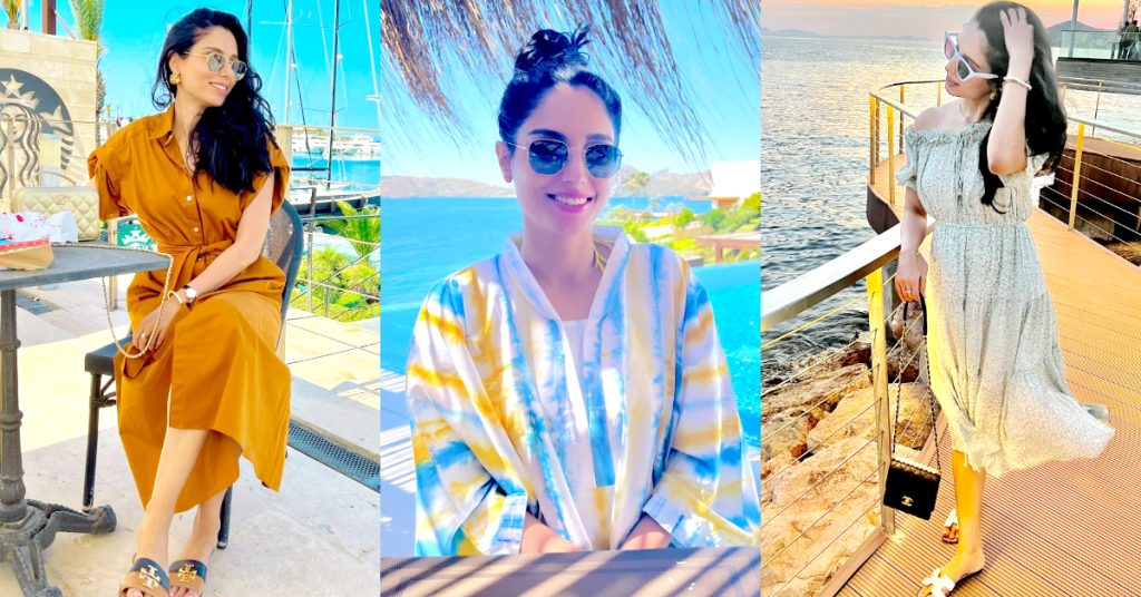 Sports Anchor Zainab Abbas Setting Major Styling Goals On Vacations