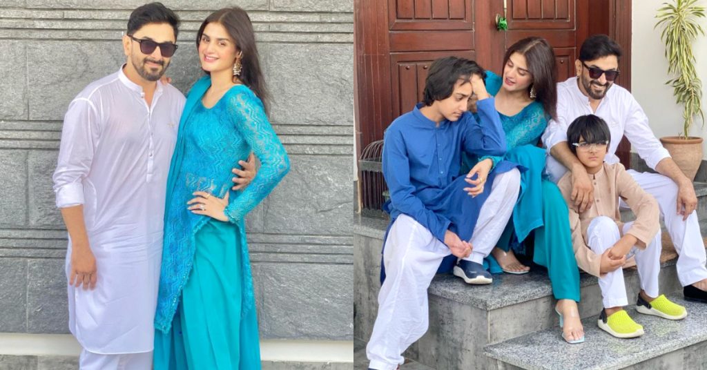 Hira Mani's Family Pictures From Eid Day 3