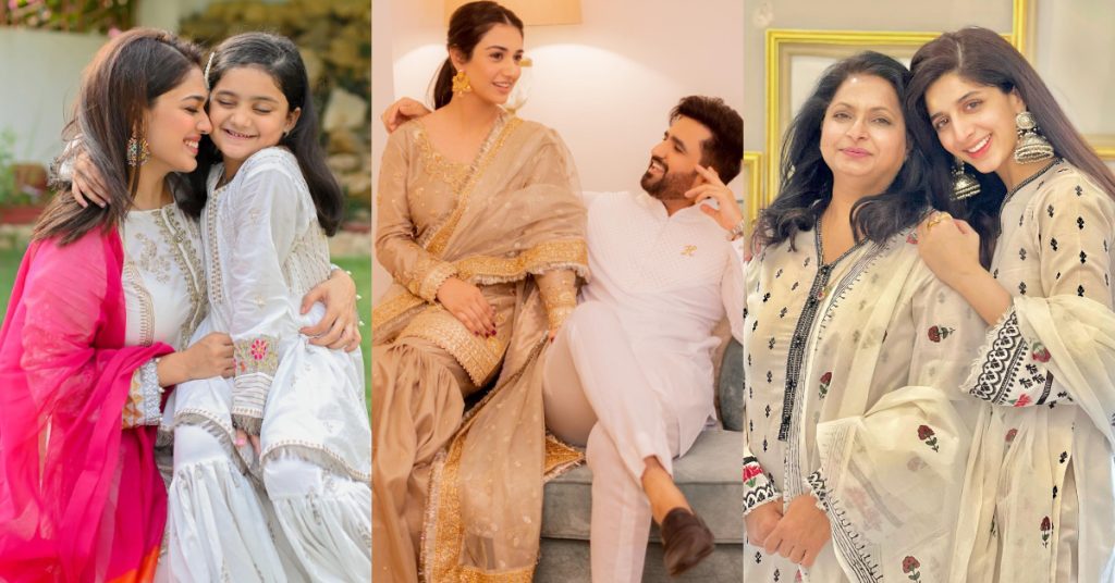 Pakistani Celebrities Pictures From Eid-ul-Fitr Day 3