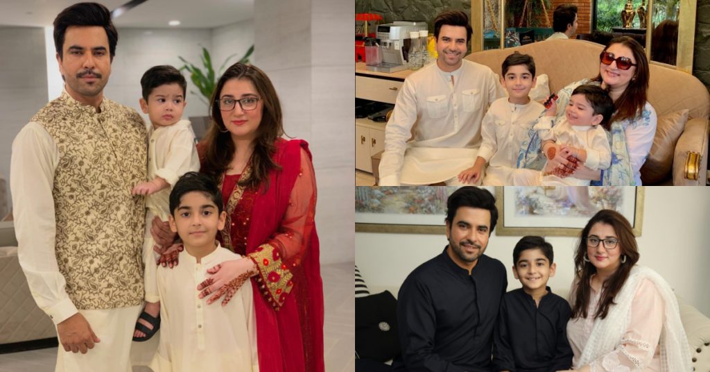 Junaid Khan Family Pictures From Eid UL Fitr 2022