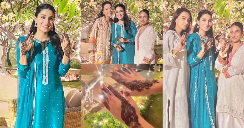 Ayeza Khan's Eid Preparation Pictures