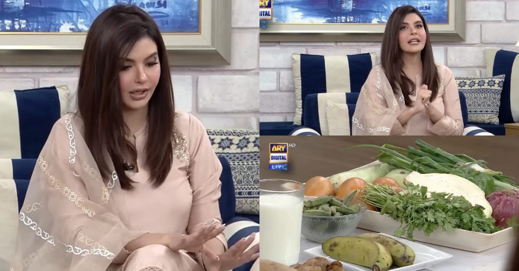 Nida Yasir Shares Her Recent Diet Plan in Detail