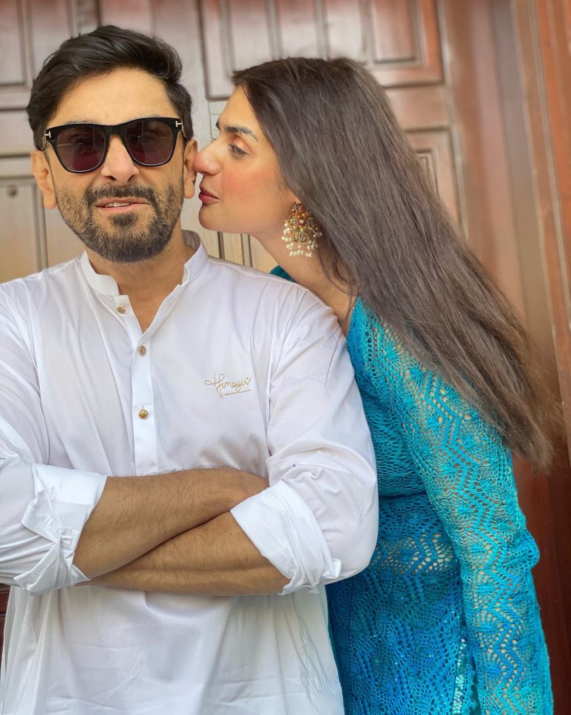 Loved-Up Pictures of Pakistani Celebrity Couples on Eid