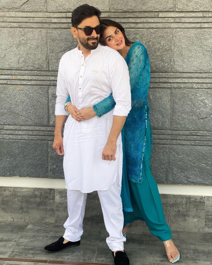 Loved-Up Pictures of Pakistani Celebrity Couples on Eid