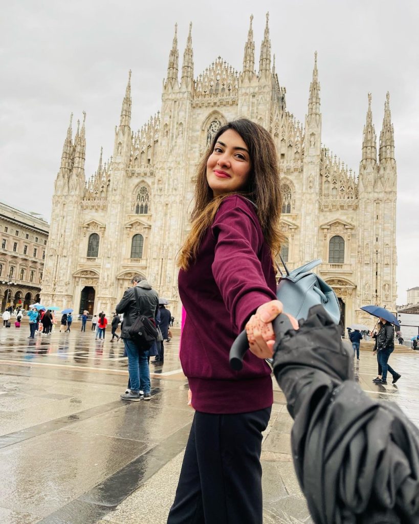 Actress Alizeh Tahir's Trip to Italy & Switzerland - Delightful Pictures