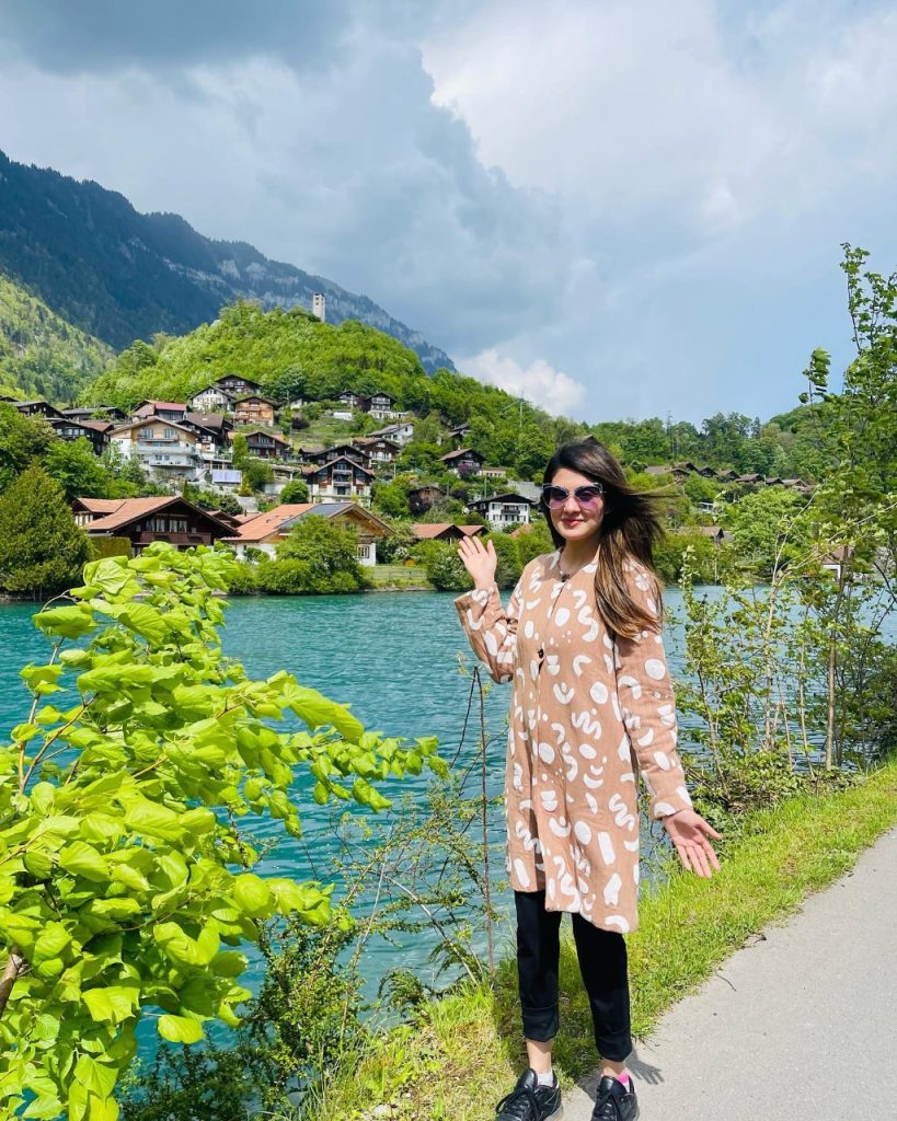 Actress Alizeh Tahir's Trip to Italy & Switzerland - Delightful Pictures