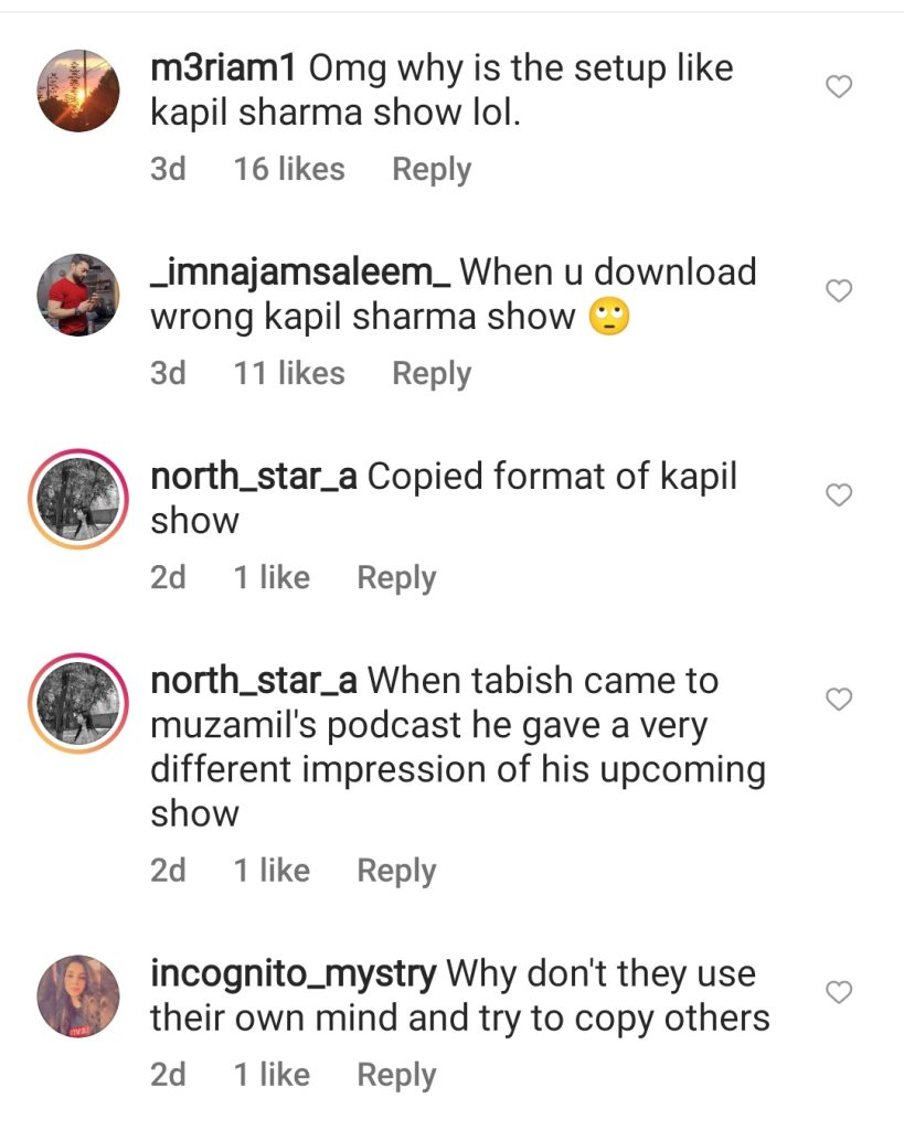 Public Says Tabish Hashmi's New Show is Blatant Kapil Sharma Show Copy