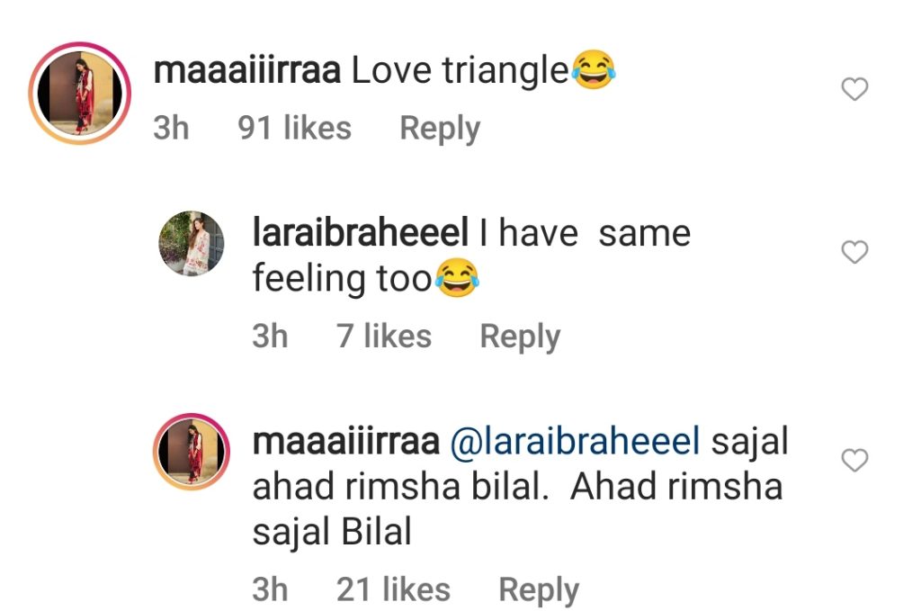 Bilal Abbas Unfollows Rumored Bae Ramsha Khan & Co-Star Ahad Raza Mir