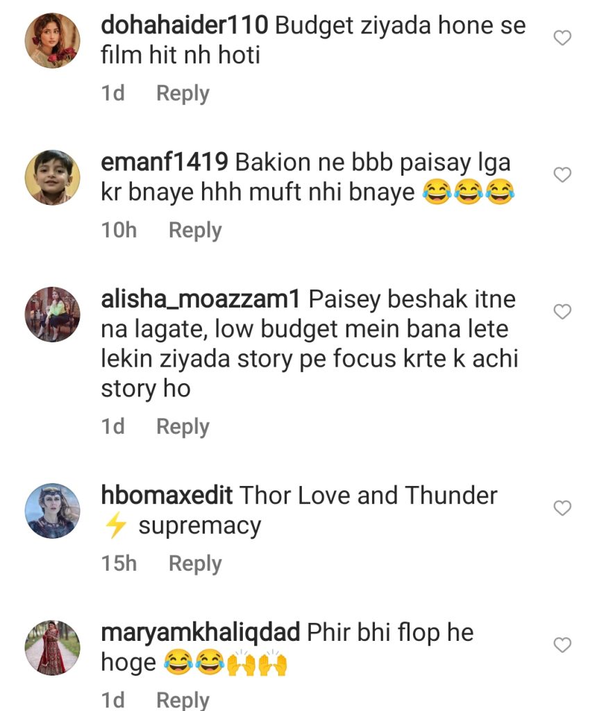 Public Trolls Humayun Saeed's Statement About Upcoming Movie Budget