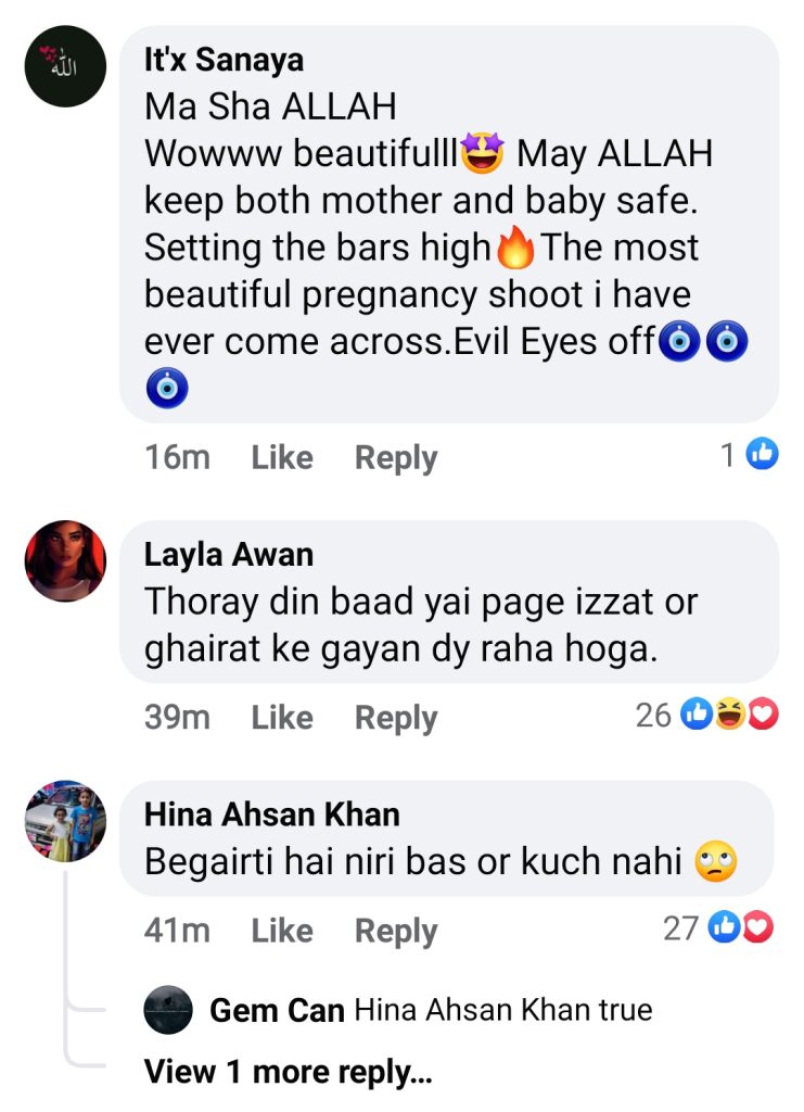Neha Rajpoot & Shahbaz Taseer Pregnancy Photoshoot Invites Public Criticism
