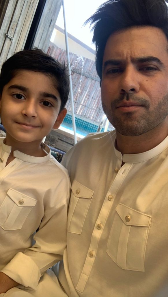 Junaid Khan Family Pictures From Eid UL Fitr 2022