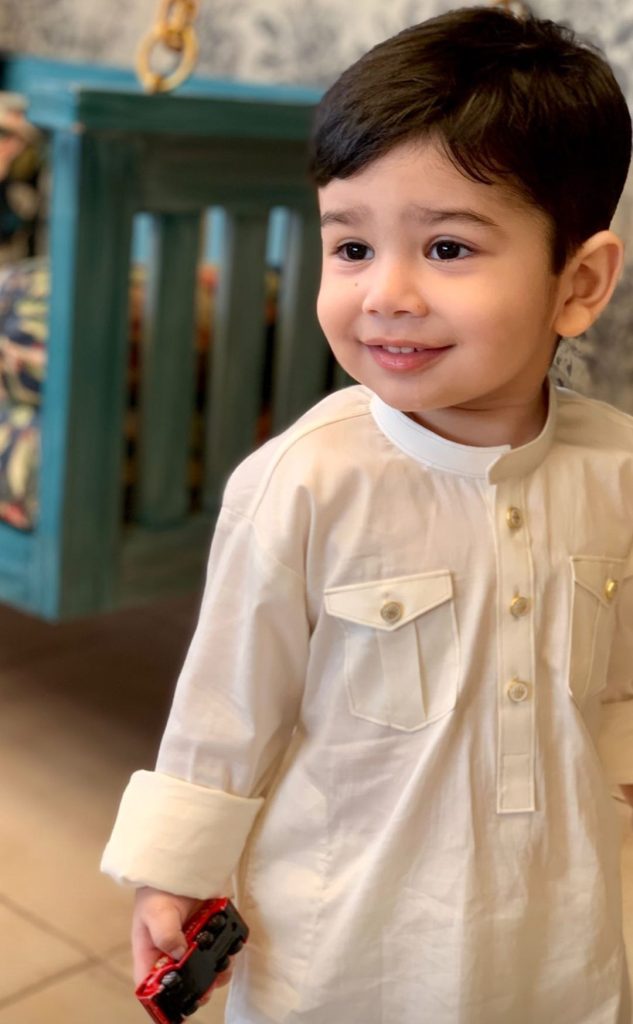 Junaid Khan Family Pictures From Eid UL Fitr 2022