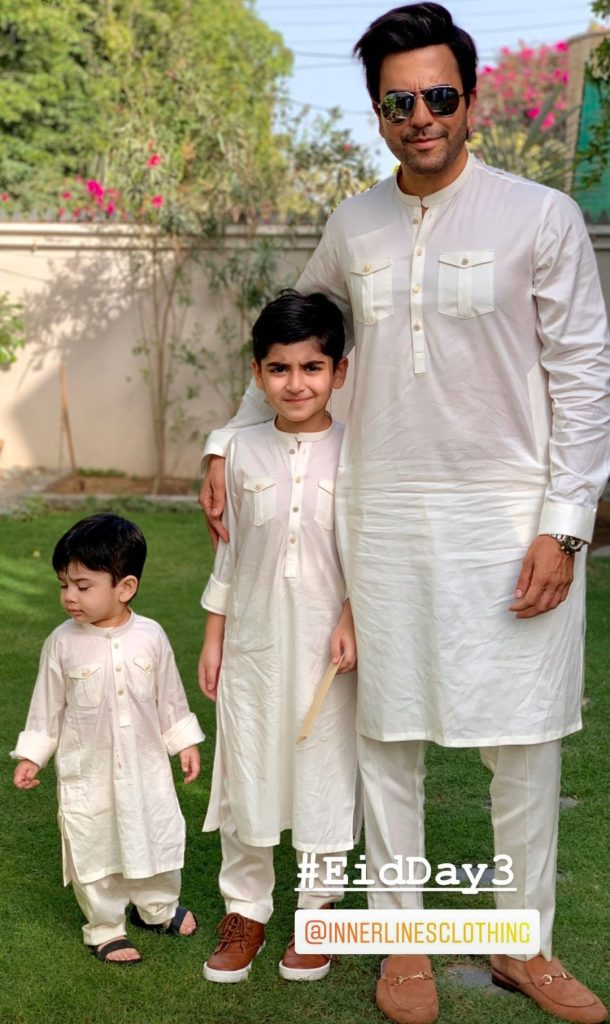 Junaid Khan Family Pictures From Eid UL Fitr 2022