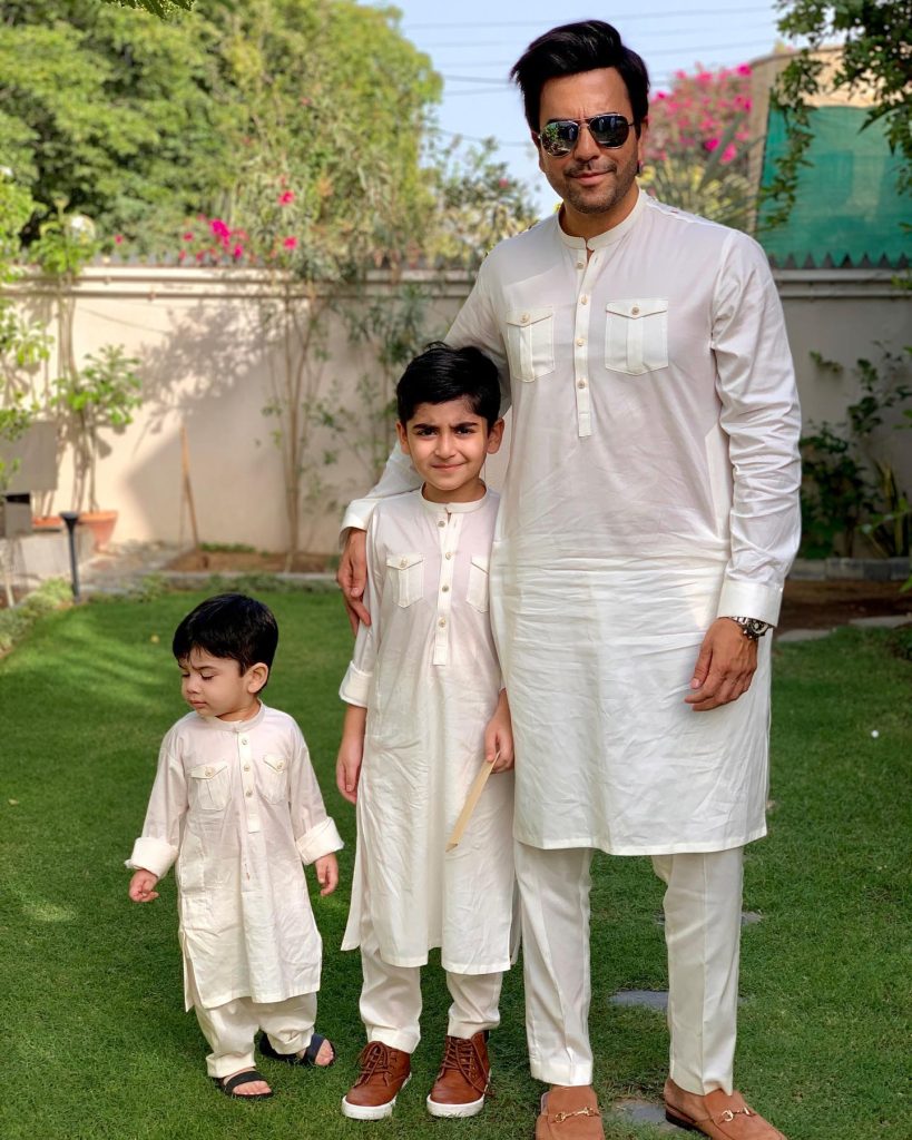 Junaid Khan Family Pictures From Eid UL Fitr 2022