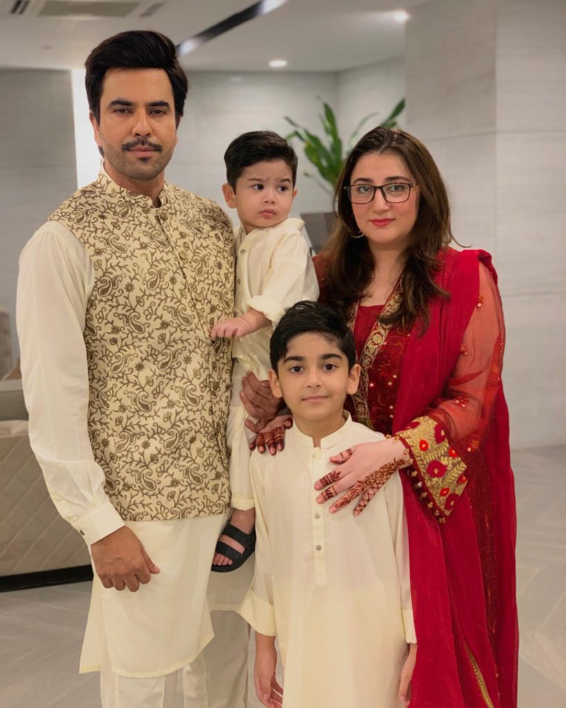 Junaid Khan Family Pictures From Eid UL Fitr 2022