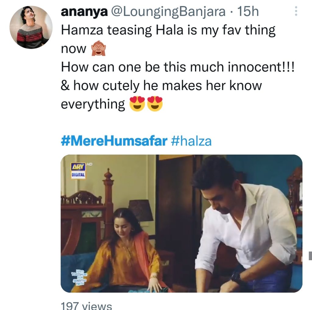 Fans Are Loving Hania Aamir & Farhan Saeed's Romance in Mere Humsafar