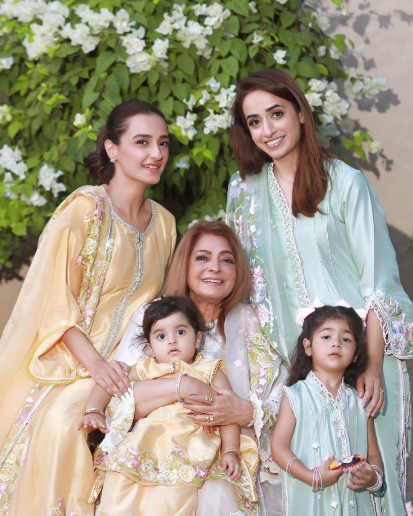 Momal Sheikh And Family Eid Day 1 Pictures