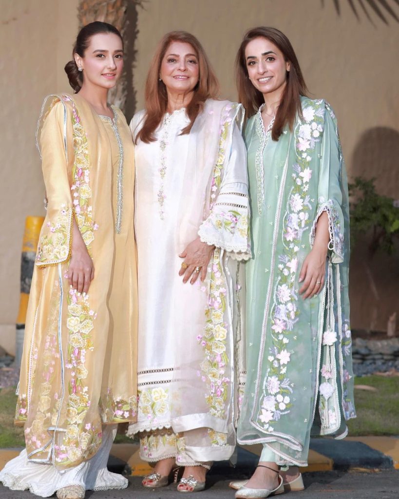 Momal Sheikh And Family Eid Day 1 Pictures