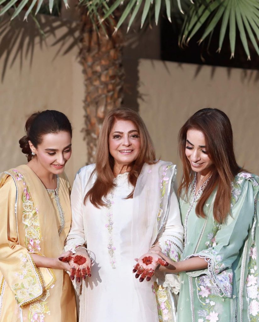 Momal Sheikh And Family Eid Day 1 Pictures