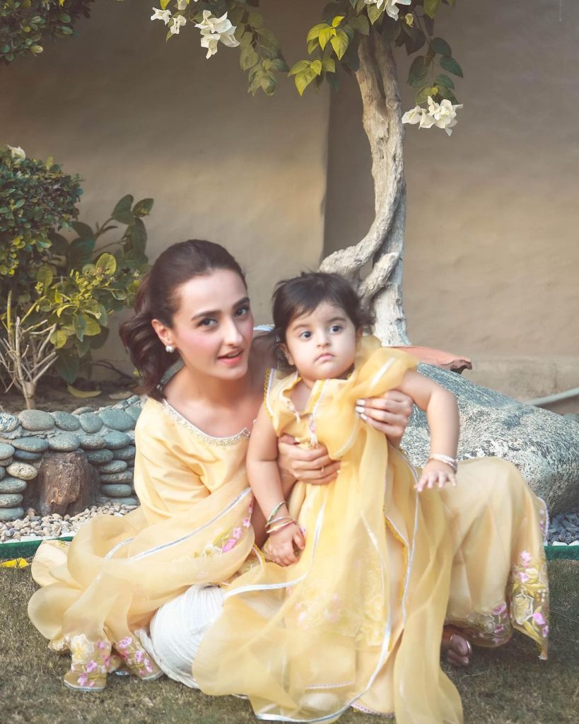 Momal Sheikh And Family Eid Day 1 Pictures